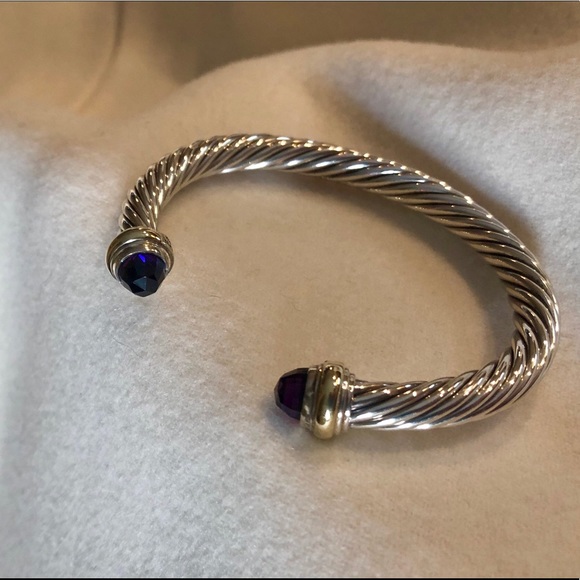 David Yurman Amethyst Bracelet - Picture 1 of 2
